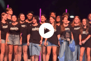 WTVR CBS 6 - Glen Allen High School choir joins rock legends Foreigner for unforgettable musical experience